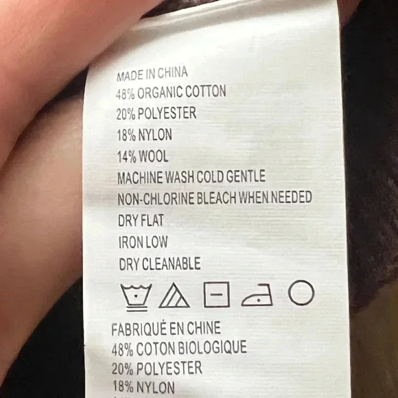 Prana Brown Long Sleeve Pocket Ribbed Knit Avalone Sweater Dress Size Small - Picture 6 of 8